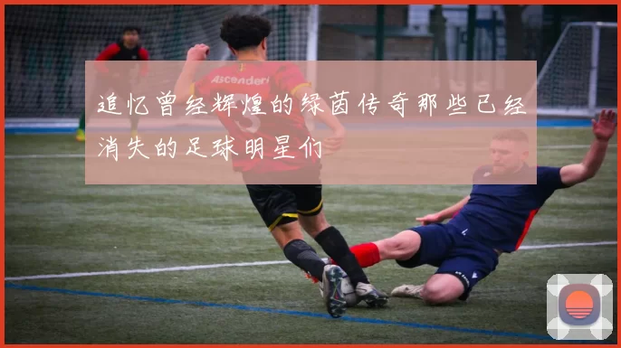 追忆曾经辉煌的绿茵传奇那些已经消失的足球明星们