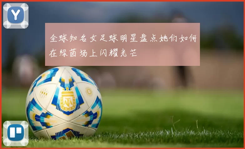 全球知名女足球明星盘点她们如何在绿茵场上闪耀光芒