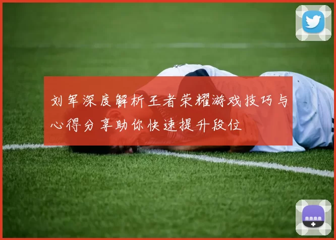 刘军深度解析王者荣耀游戏技巧与心得分享助你快速提升段位